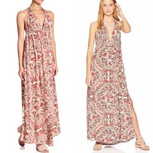O’Neill Dolley  boho halter maxi sun dress XS